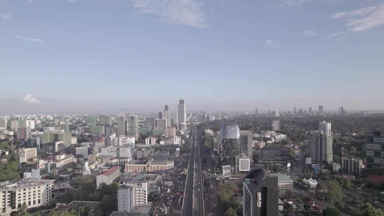 Nairobi Westlands — City Wide Aerial