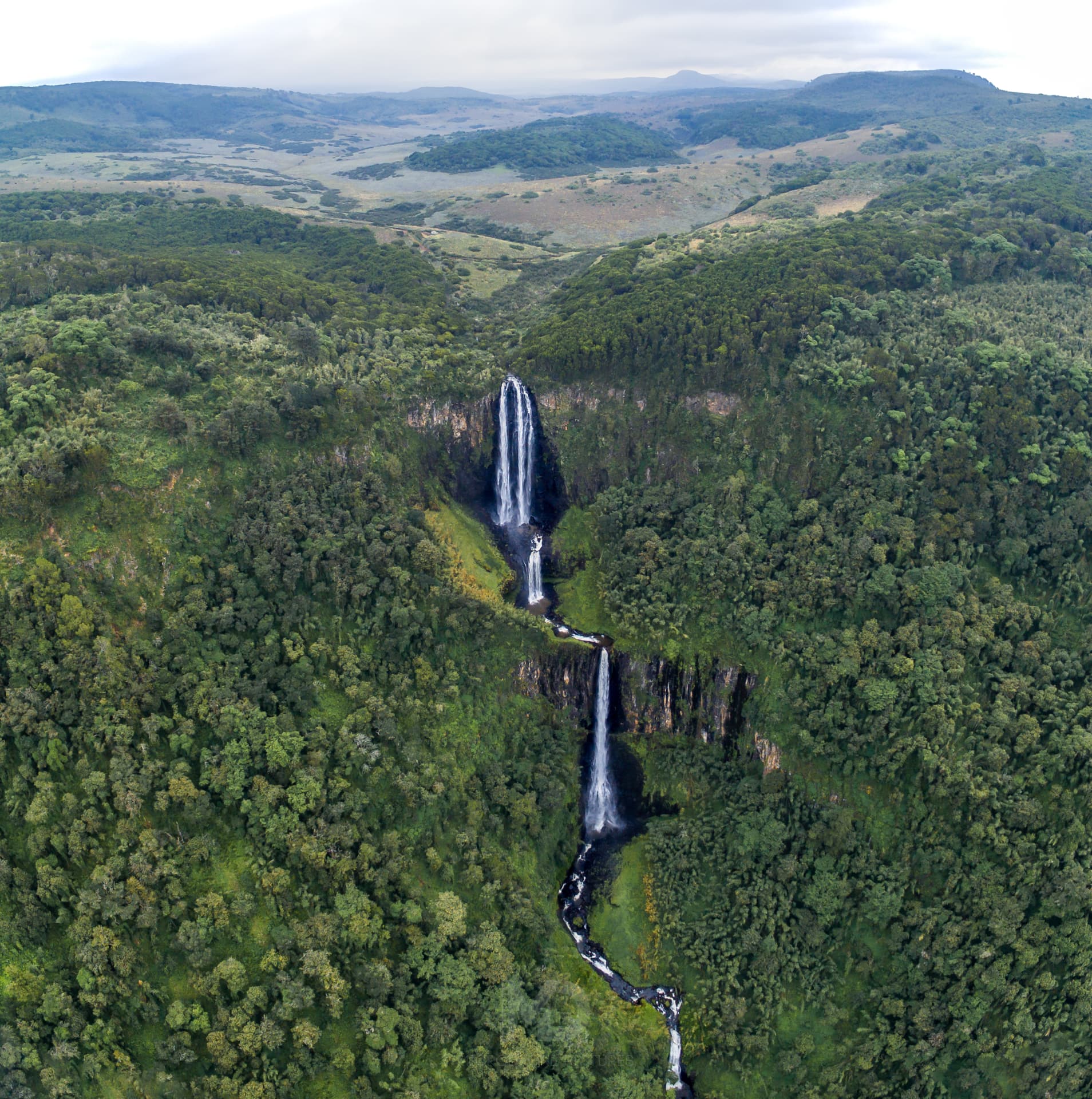 Karuru Falls — Aberdare Ranges