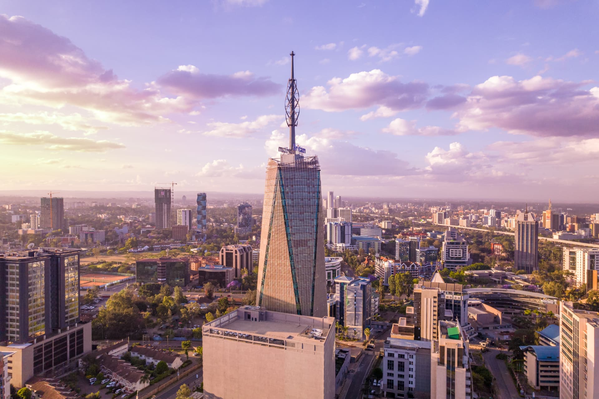 Upperhill Tower at Golden Hour